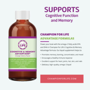 Cognitive Function and Memory Supplement, Champion for Life